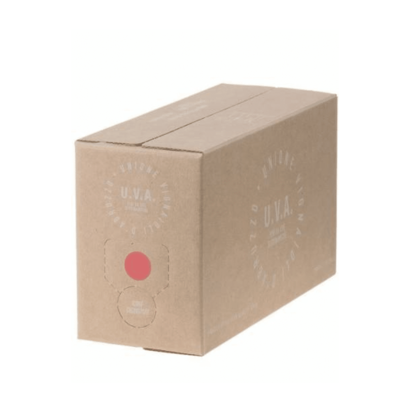 Unione Vignaioli d'Abruzzo Bag in Box Rosso da 2,25 Litri X 4 Confezioni