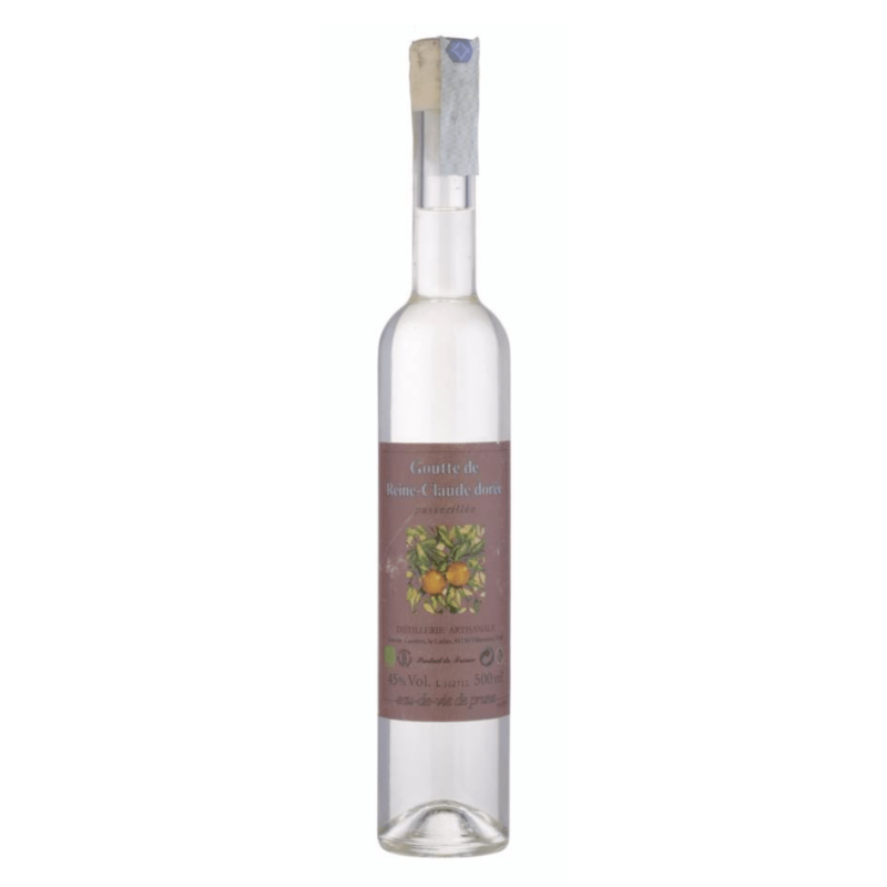 Distillerie Artisanale Cazottes Goutte de Reine Claude Dorèe Passerillée 2020
